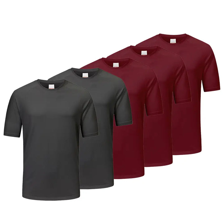 GY/Wine Short Sleeve T-shirts