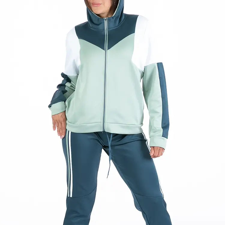Ladies Tracksuits, Casual Sports Jogging Outfit Clothing