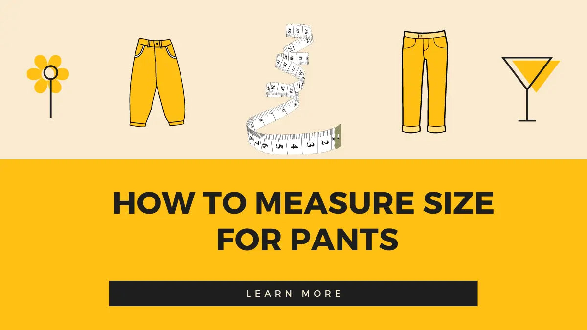 How to Measure Size for Pants | LEEHANTON