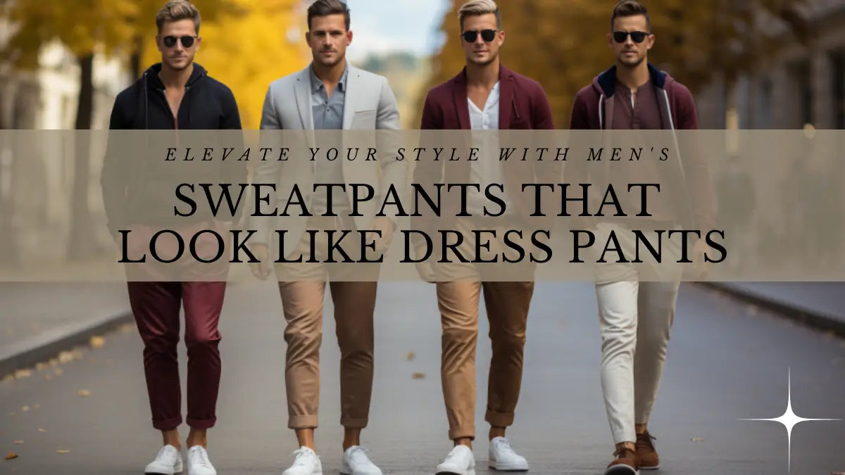 Sweatpants That Look Like Dress Pants | LEEHANTON