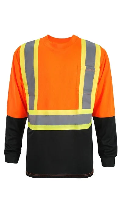 Men's HIGH-VIS Safety Long Sleeve