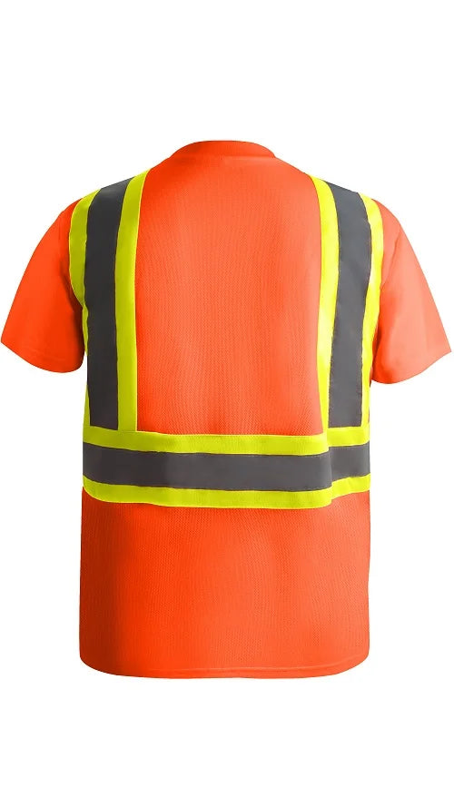Men's HIGH-VIS Safety Short Sleeve