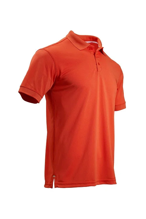 Men's Solid Pique Polo Shirt
