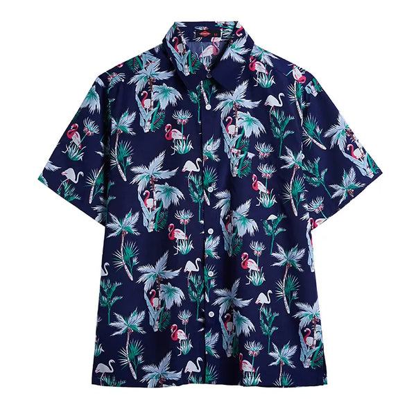 Men's Button Down Hawaiian Shirt