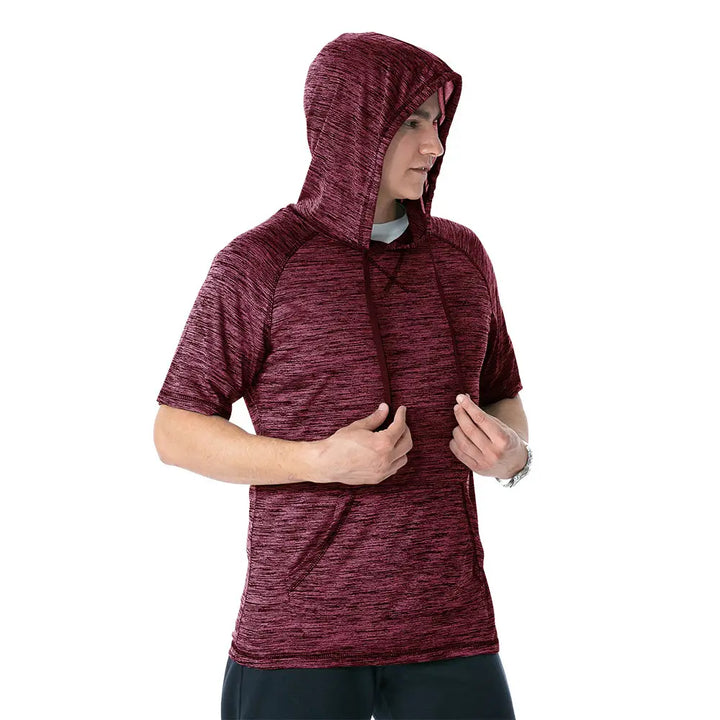 Men's Casual Athletic Hoodies T-Shirt