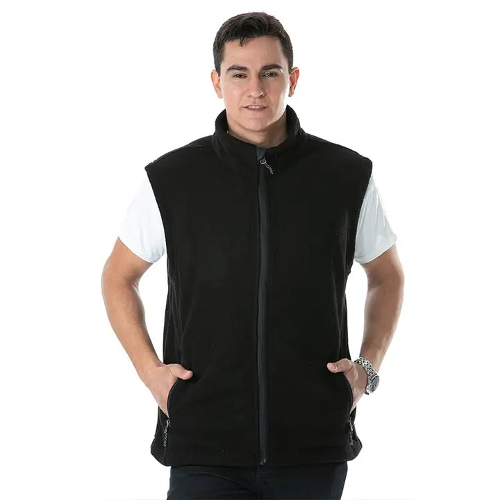Men's Fleece Vest | Zip Up Fleece Vest With Pocket | LEEHANTON Men's Fleece Vest | Zip Up Fleece Vest With Pocket | LEEHANTON