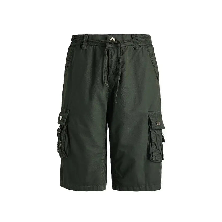 Men's Green Cargo Shorts