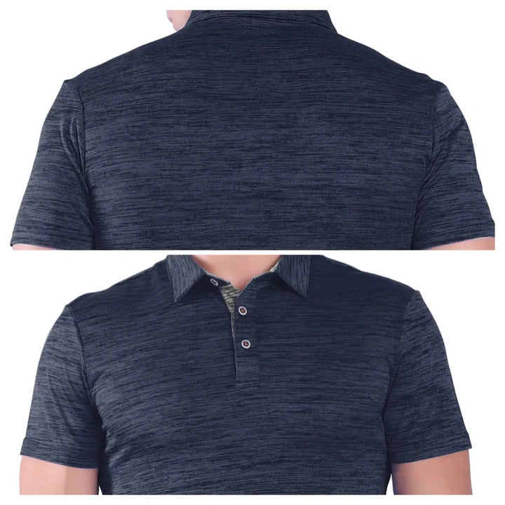 2 Pack Men Short Sleeve Golf Shirts