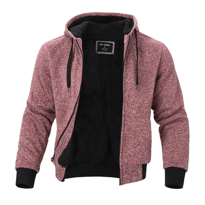 Mens sherpa lined hooded sweatshirt sales