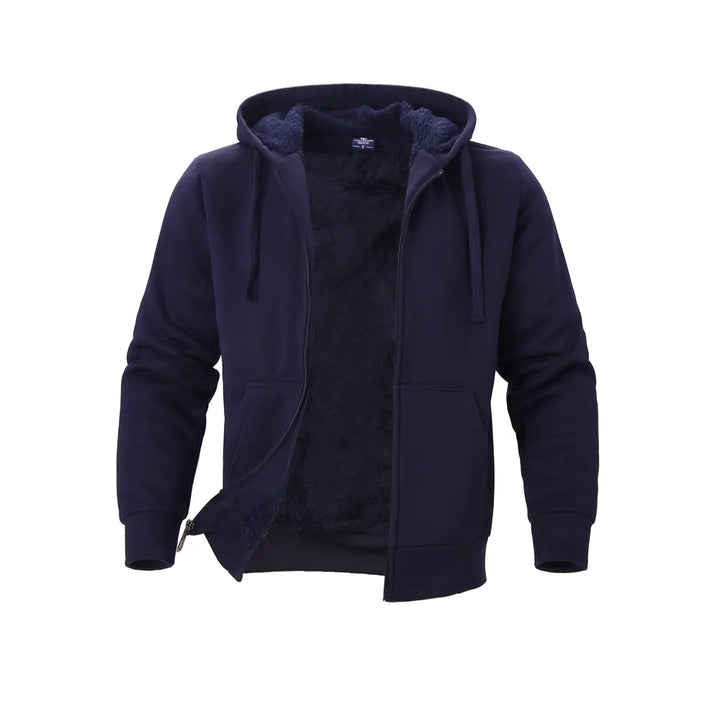 Sherpa top hoodie men