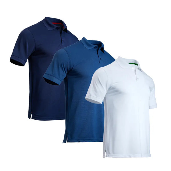 Men_s_Short_Sleeve_Polo_Shirts_Navy-RusticBlue-White