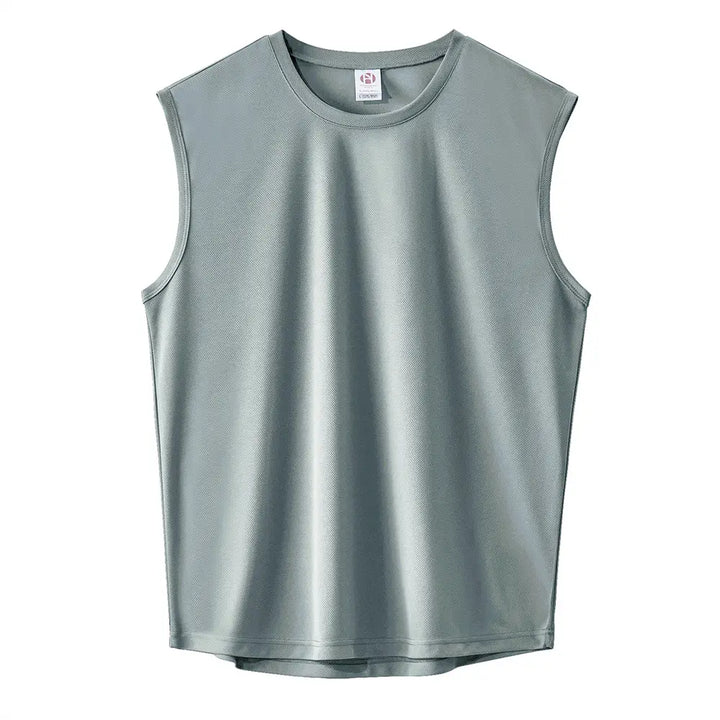 Grey Men's Tank Top Sleeveless Shirts