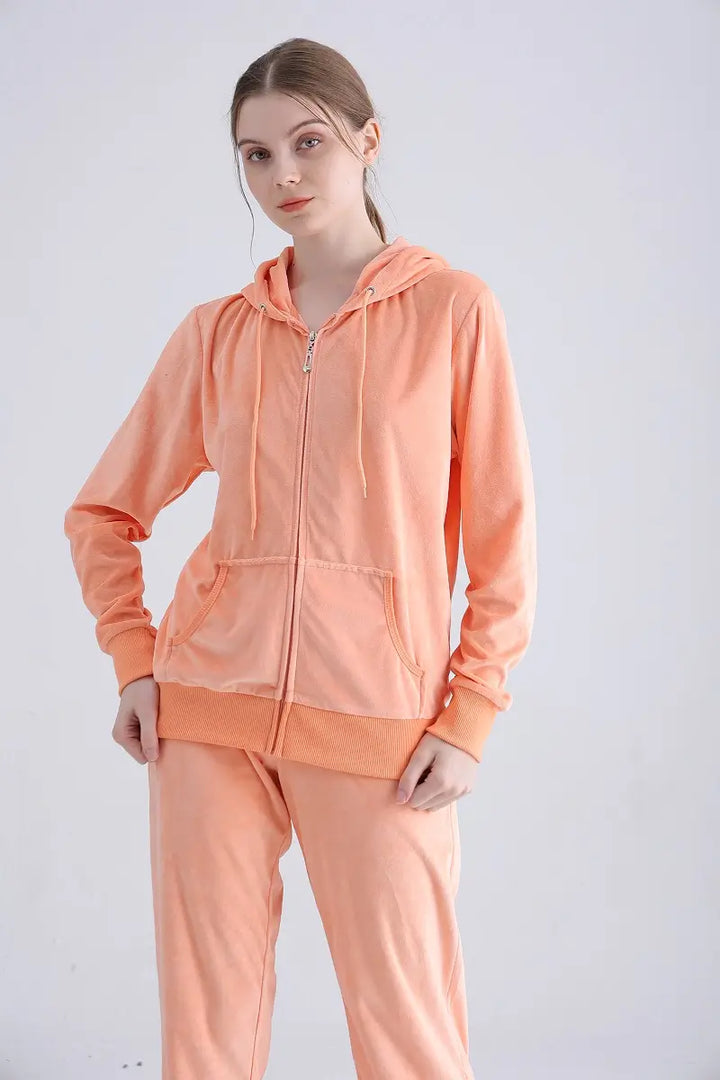 Track Suits for Women Orange