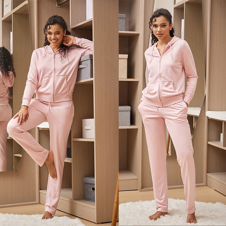 Womens sales pink tracksuit