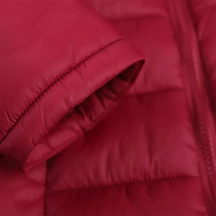 Women's Length Full Zip Puffer Jacket