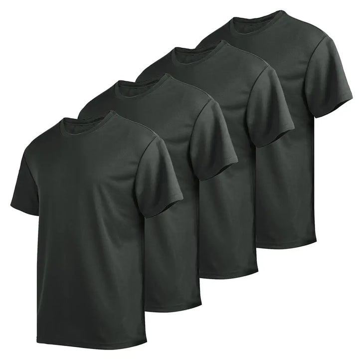 Grey Men's Short Sleeve Crew T-shirts