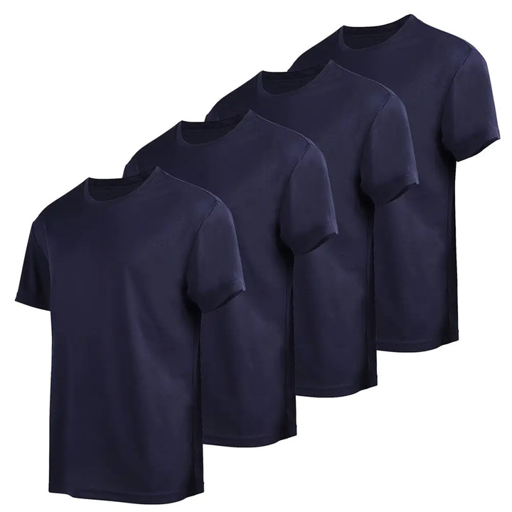 Navy Men's Short Sleeve Crew T-shirts