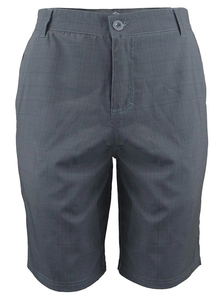 Golf-Shorts-For-Men-Grey-Front