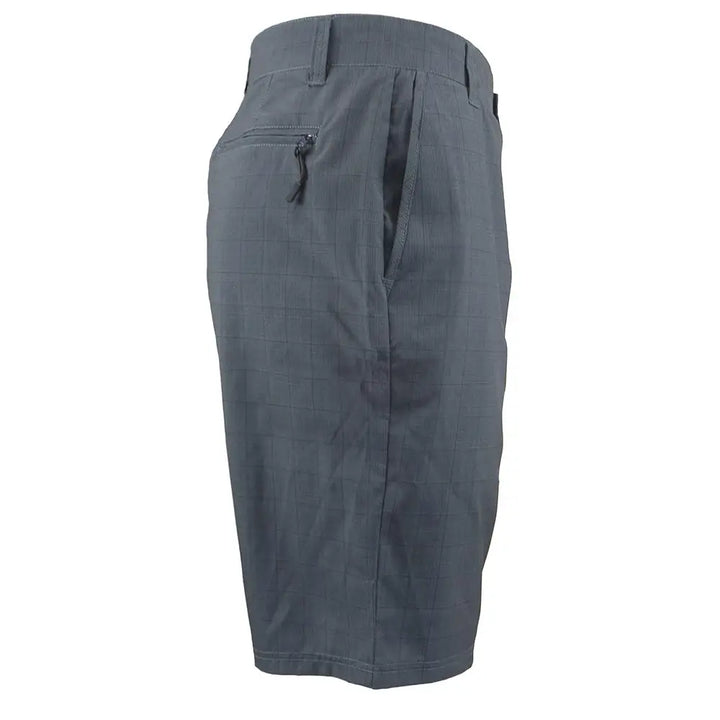 Golf-Shorts-For-Men-Grey-Side