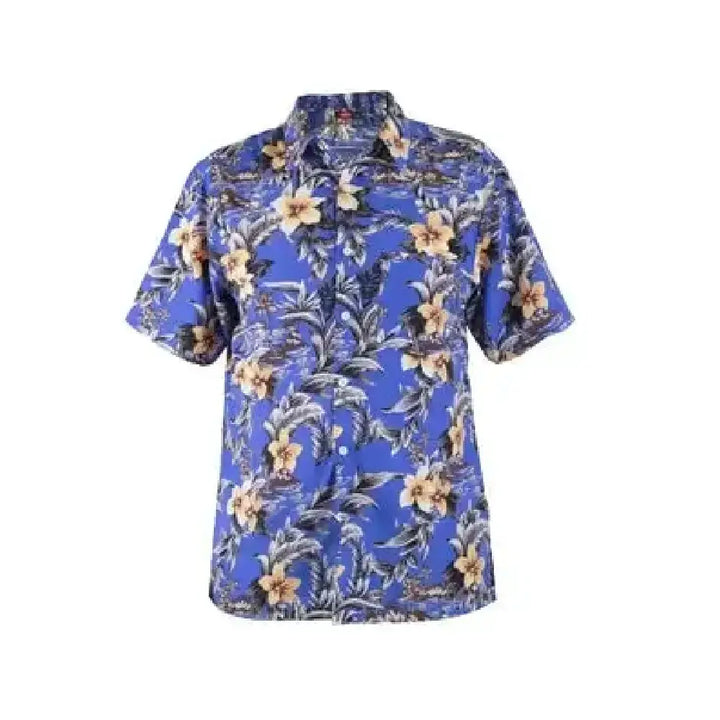 Men's Button Down Hawaiian Shirt