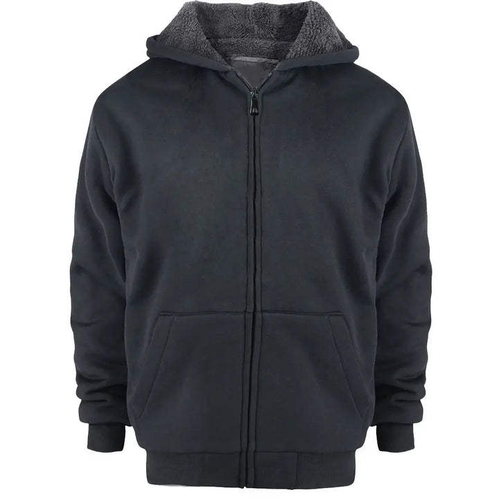 Fully lined sherpa hoodie shop