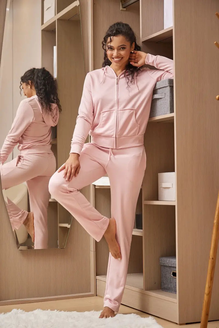 Pink Tracksuits.