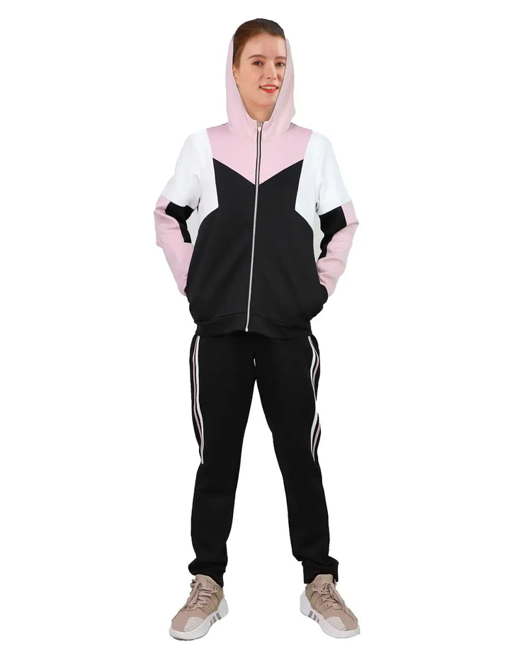 Wholesale LeeHanTon Ladies Soft Sherpa Lined Track Suit Set for your store  - Faire