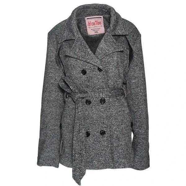 Ladies_Solid_Sherpa_Lined_Soft_Shell_Double_Breasted_Peacoat_Marled_Grey
