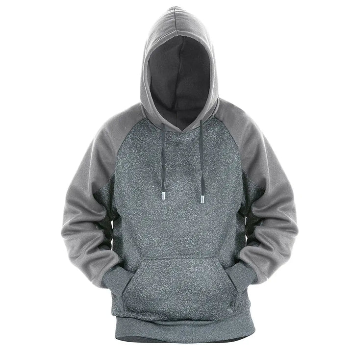 Fleece color block hoodie shop
