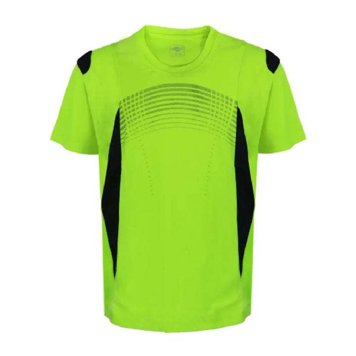 Men's Performance T-Shirt with Polyester Quick-Dry Interlock Yellow